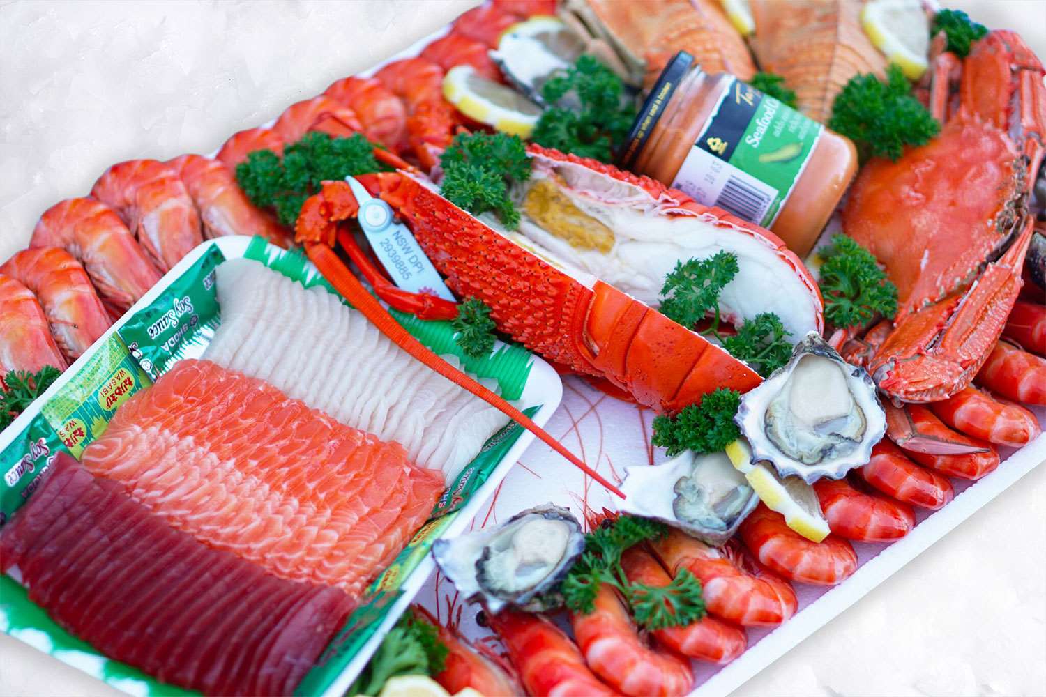 Buy Cold Seafood Platter | Seafood Platter Sydney - Manettas